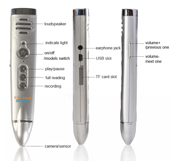 Electronic Reading Pen Translator