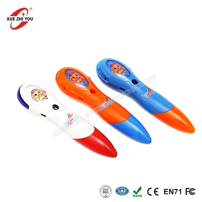 Anak Elektronik Berbicara Pena di Mesin Belajar Spanyol OID Audio Reading Pen Edific Toy Scanner Dan MP3 Player