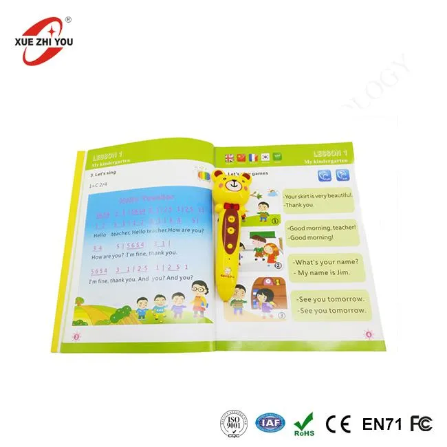 Mainan Cerdas Anak-Anak Membaca Pen Dan Buku