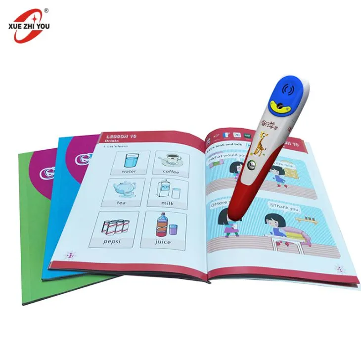 Anak-anak Audio Book Talking Pen Translate Pen