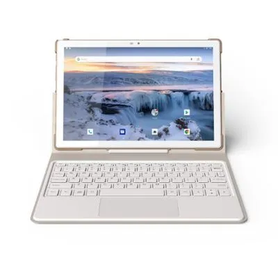 10.1 Inch Tablet Android 8.0 Ram 3GB Rom 32GB 2 In 1 Tablet PC Tipis Dengan Keyboard