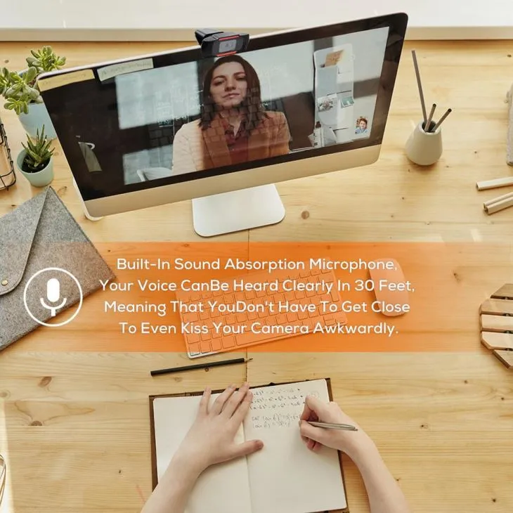 In Stock HD 720P Small WebCamera With Microphone Auto Focus USB 2.0 Smallest Webcam