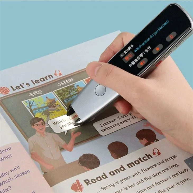 Pembicara Pindai Penerjemah Suara Mesin Bahasa