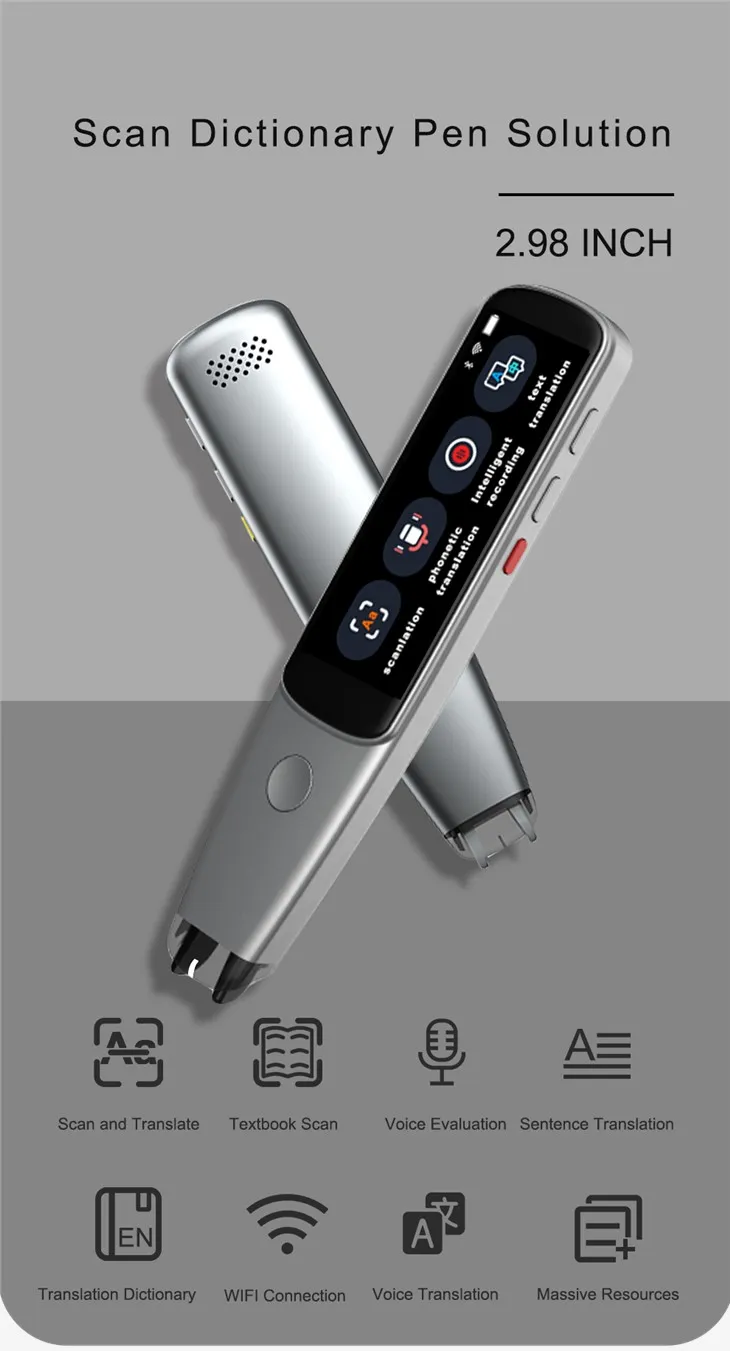 Pembaca Pena Elektronik Pemindai Muka Baru Untuk Belajar Bahasa